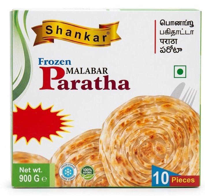 SHANKAR MALABAR PARATHA 900G PM £2.20